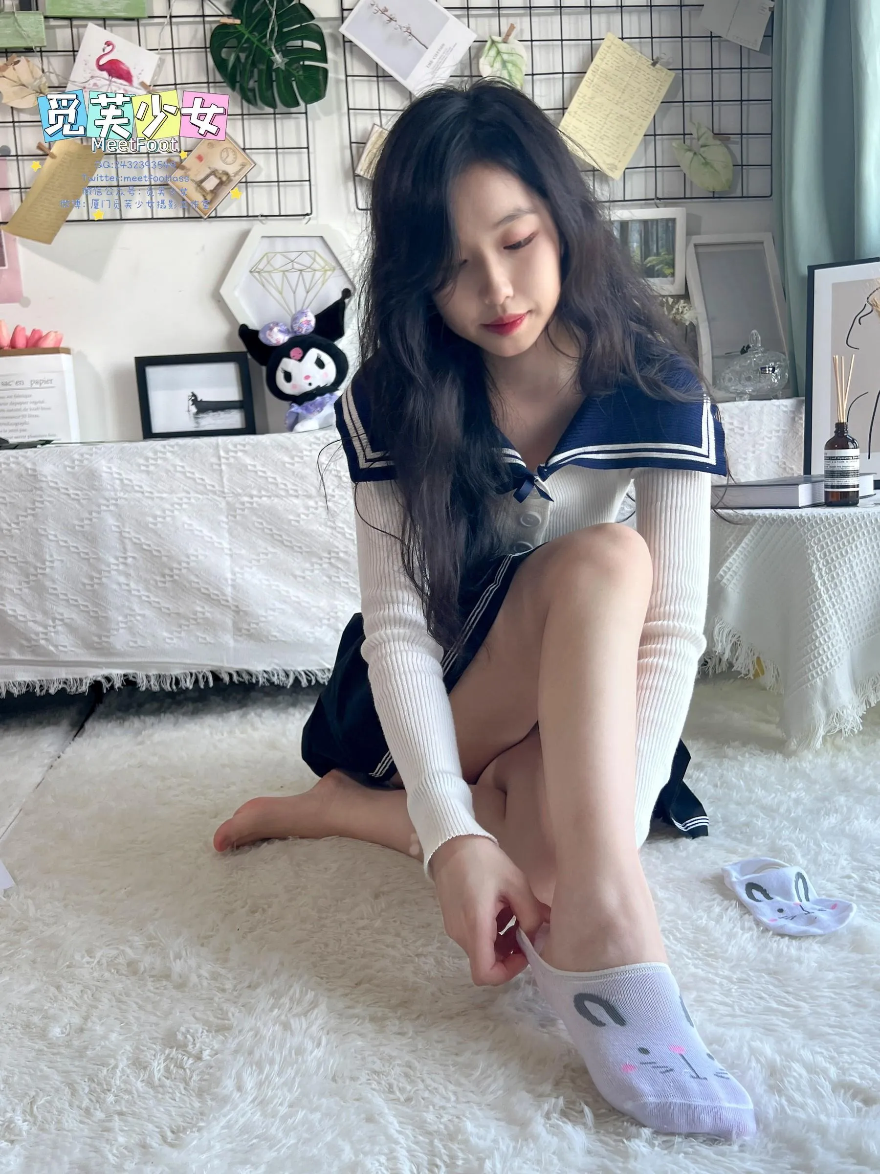 [觅芙少女]NO.018 JK短裙美少女-1 [105P]插图7